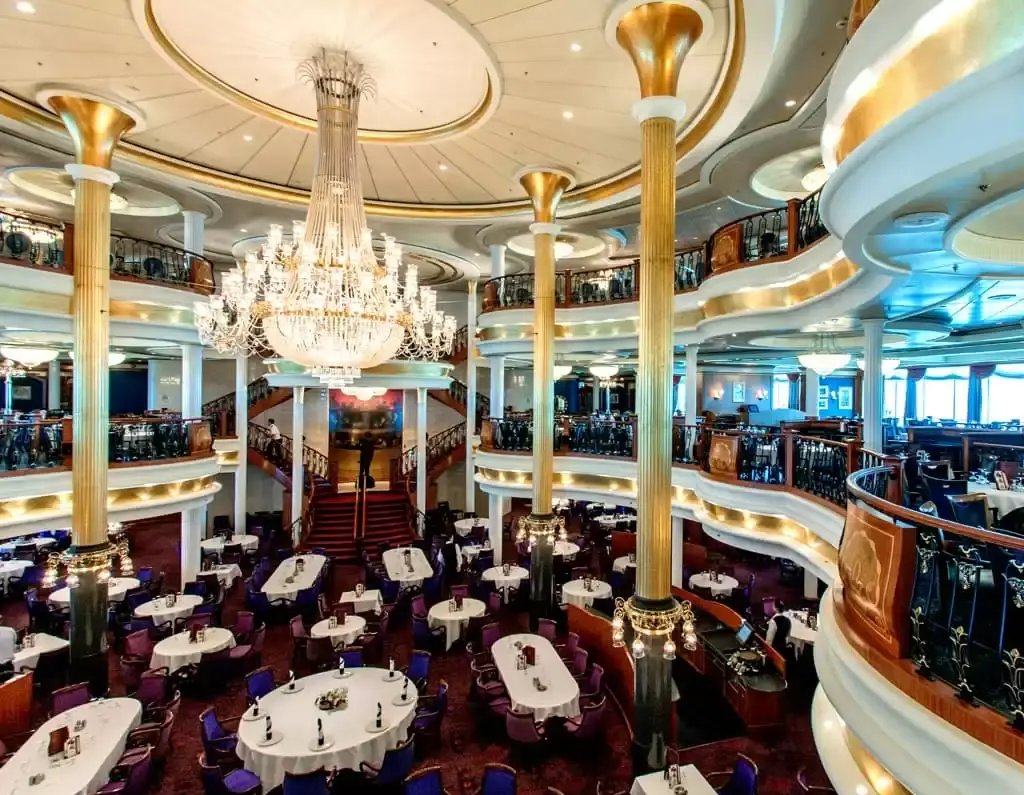 Restauration à bord de l'Adventure of the Seas