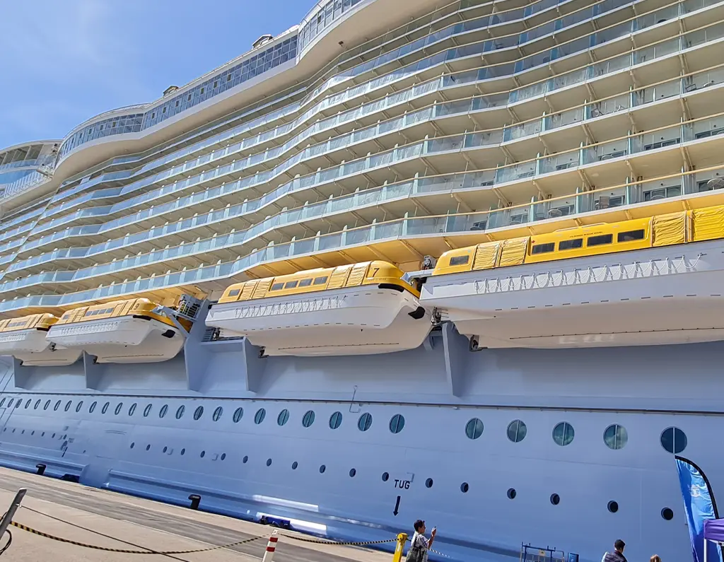 Pont à bord de l'Allure of the Seas