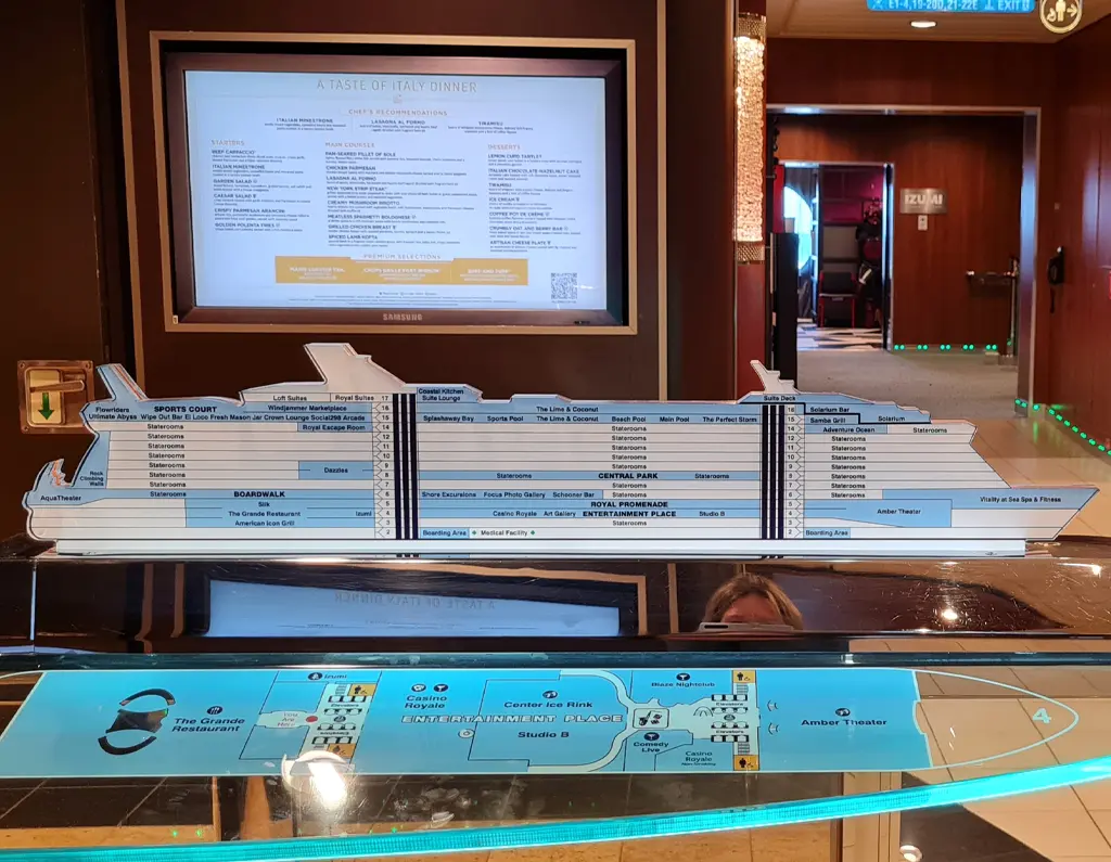 Pont à bord de l'Allure of the Seas