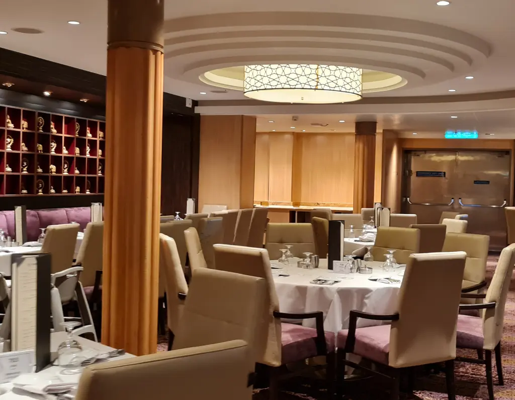 Restauration à bord de l'Allure of the Seas