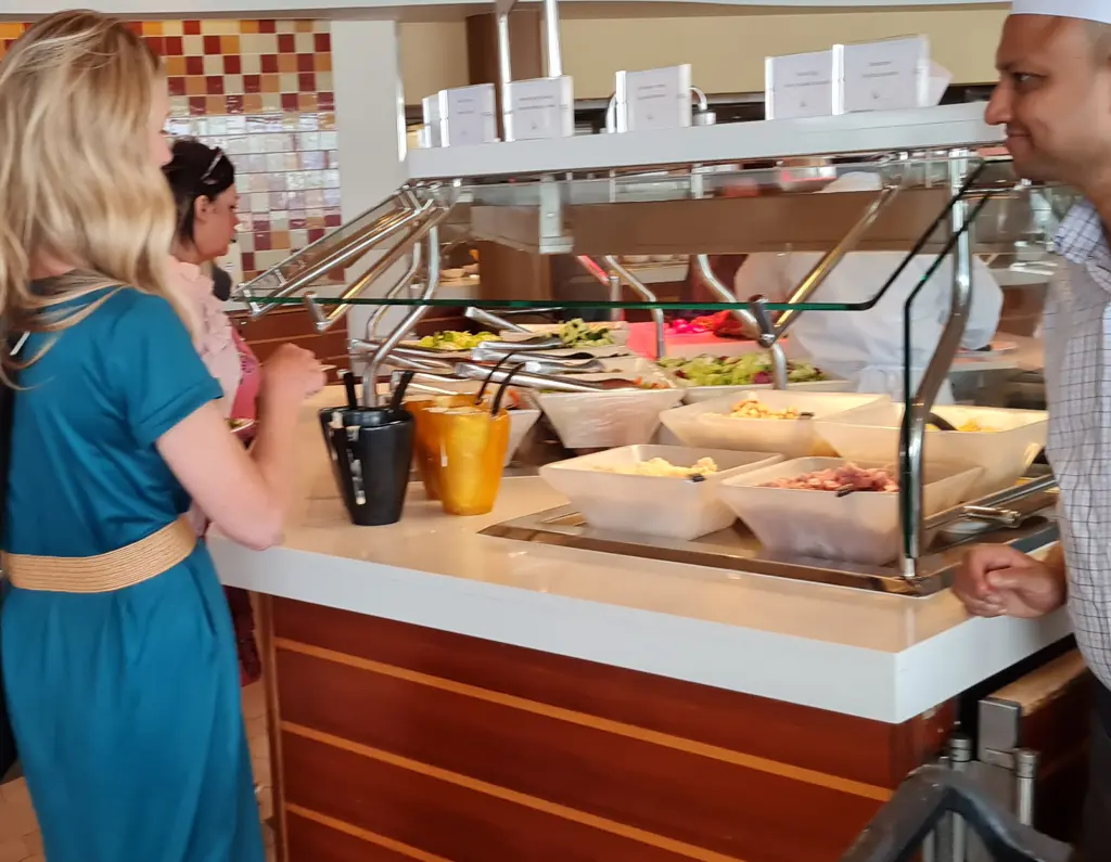 Restauration à bord de l'Allure of the Seas