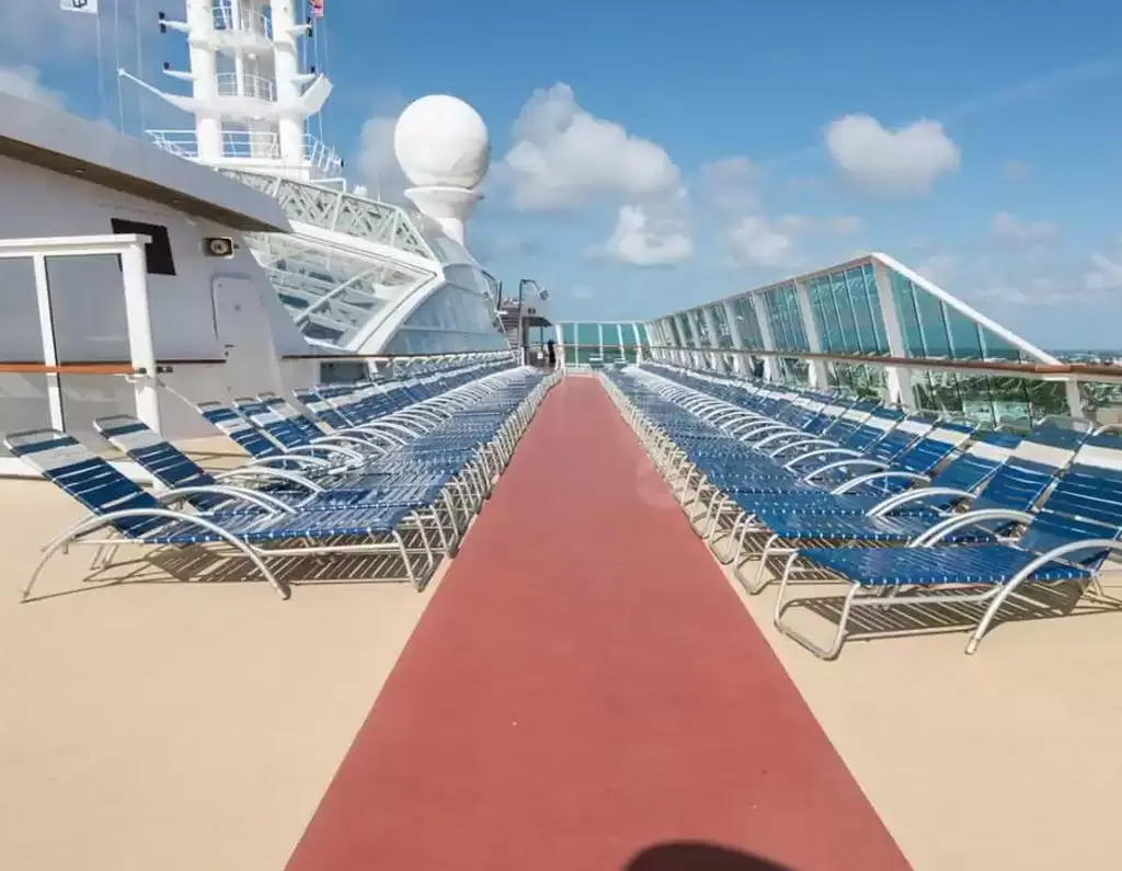 Pont à bord du Brilliance of the Seas