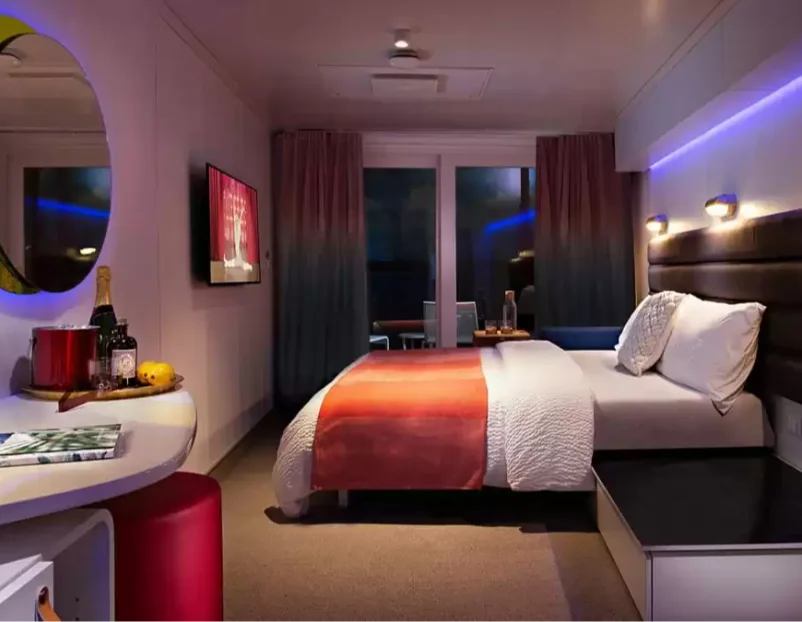 Le bateau de croisière Brilliant Lady (Virgin Voyages)