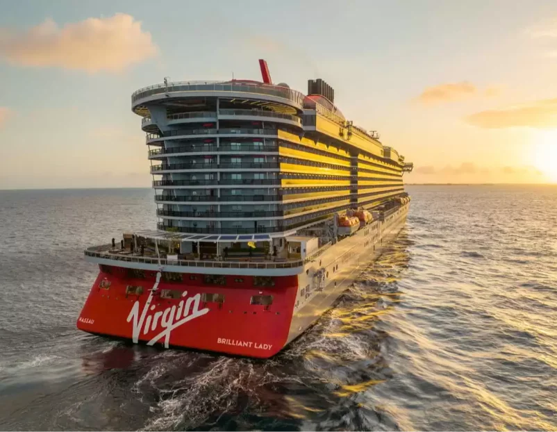 Le bateau de croisière Brilliant Lady (Virgin Voyages)