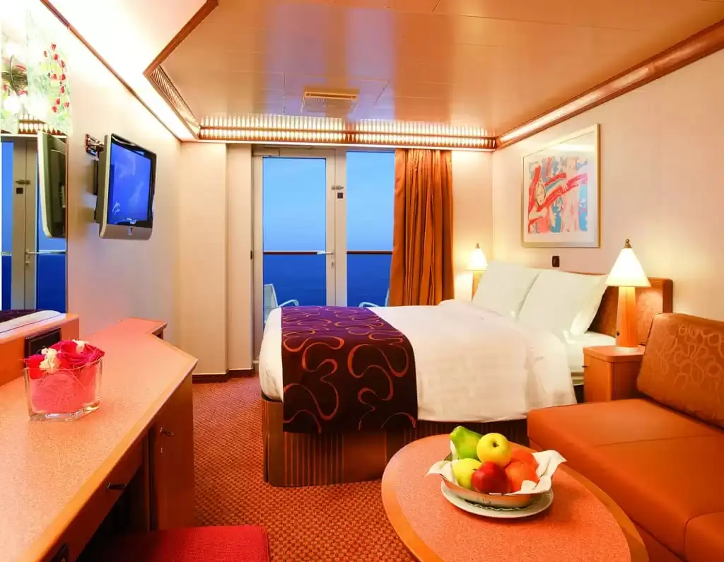 Cabine à bord du bateau de croisière Costa Deliziosa