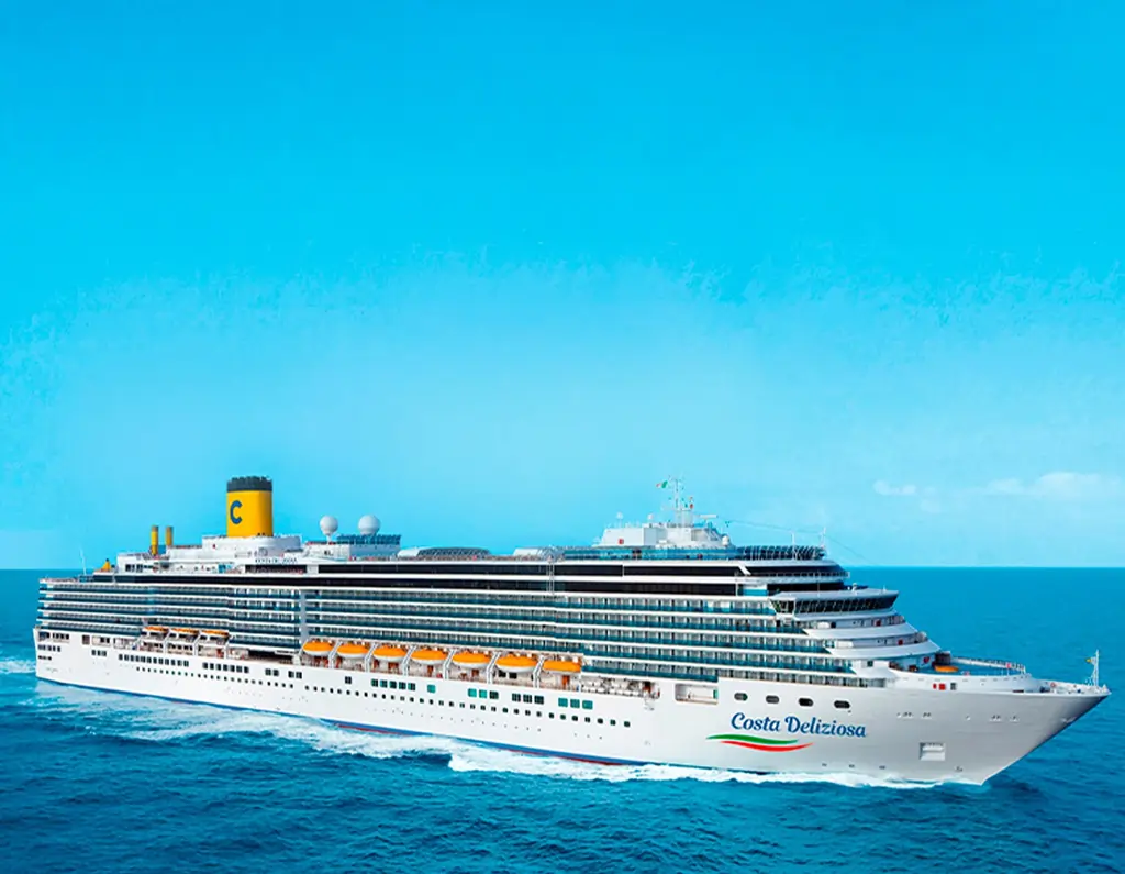 Le bateau de croisière Costa Deliziosa