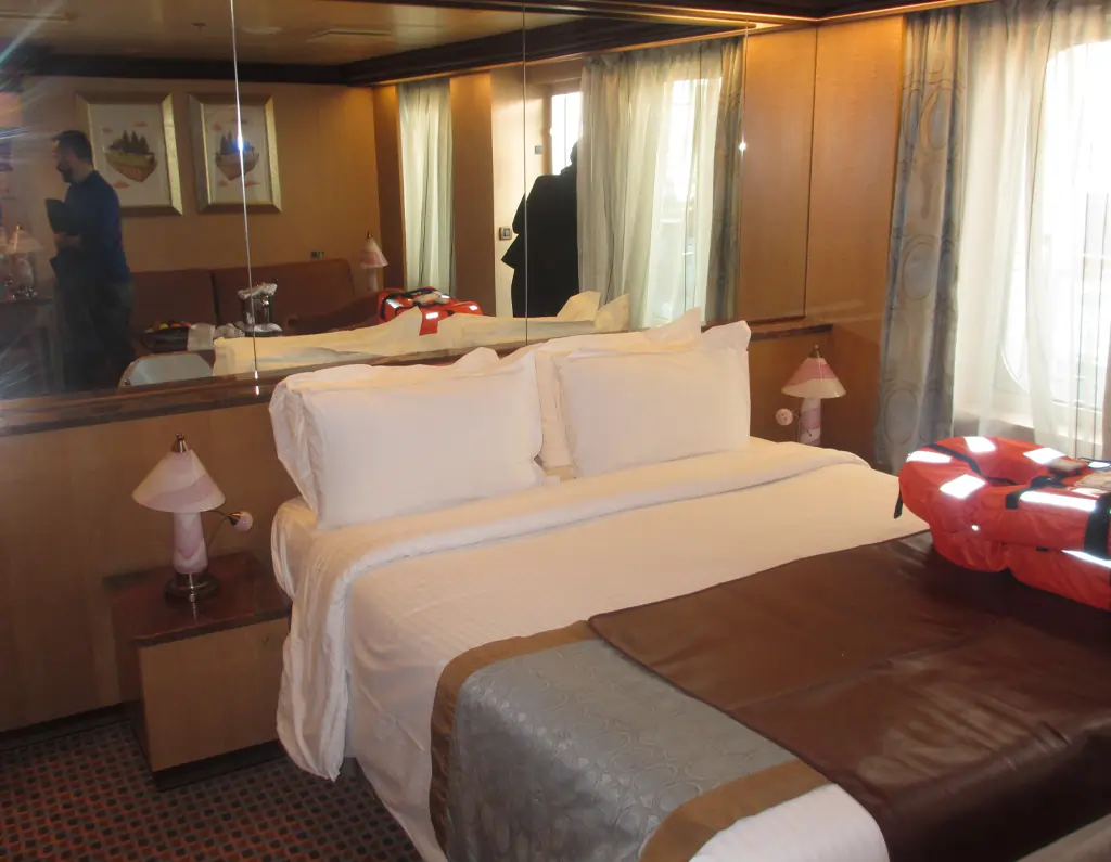 Cabine à bord du bateau de croisière Costa diadema