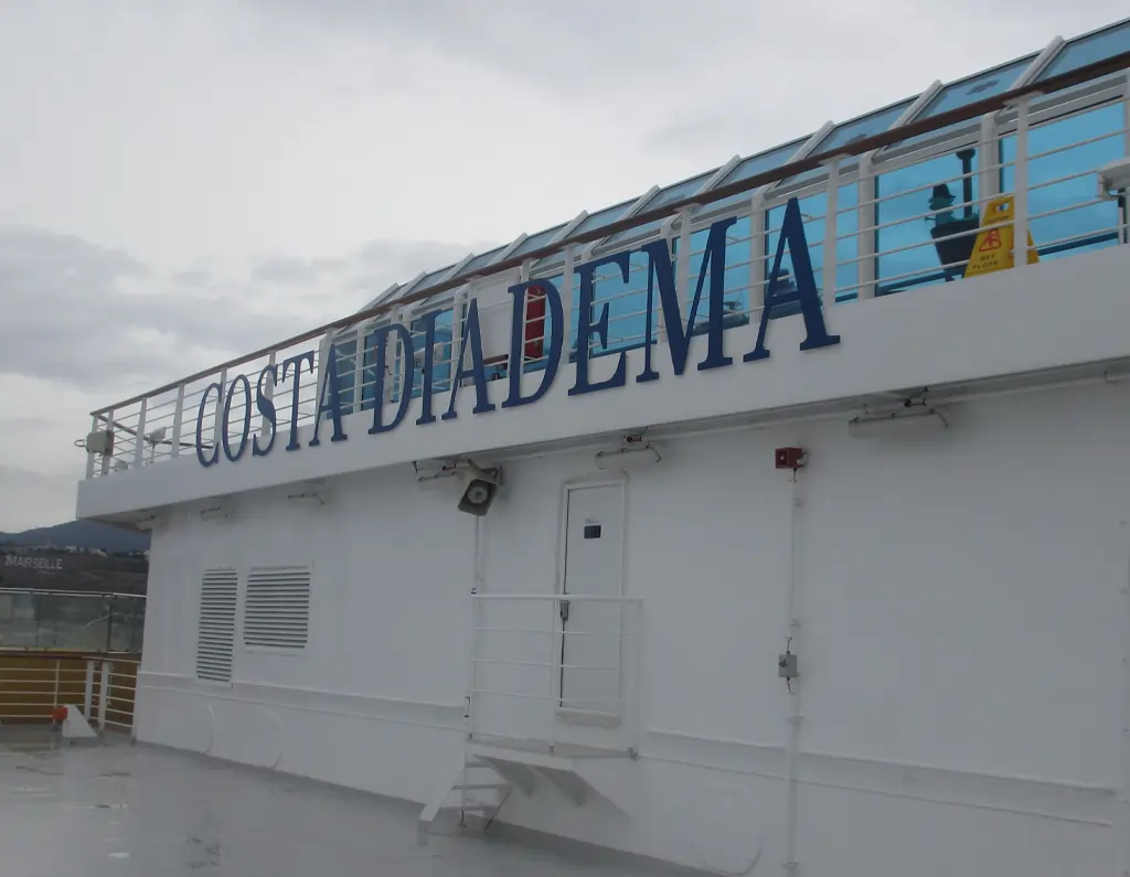 Le bateau de croisière Costa diadema