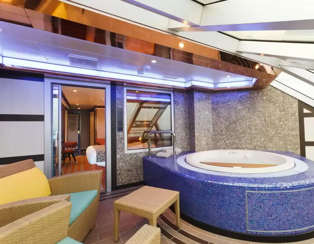 Cabine à bord du bateau de croisière Costa favolosa