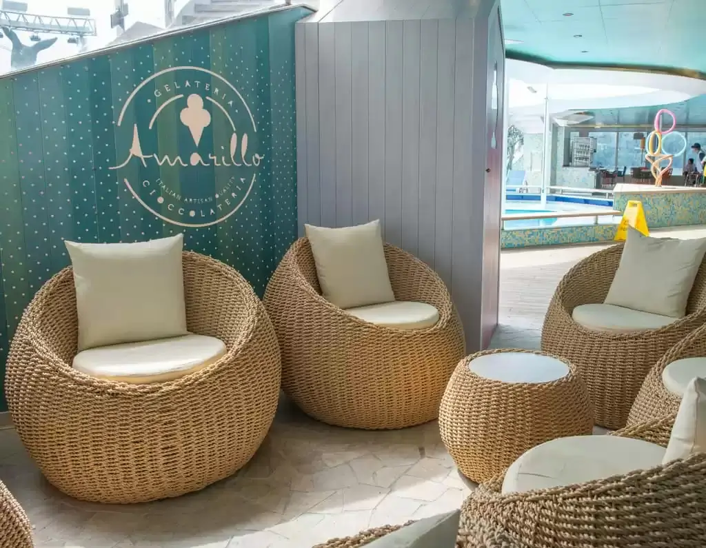 Le bateau de croisière Costa fortuna