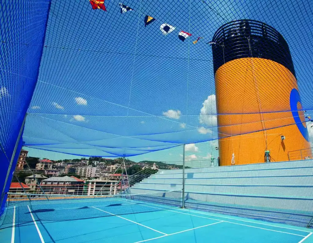 Activité à bord du bateau de croisière Costa pacifica