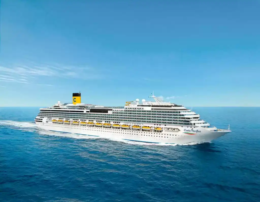Le bateau de croisière Costa pacifica