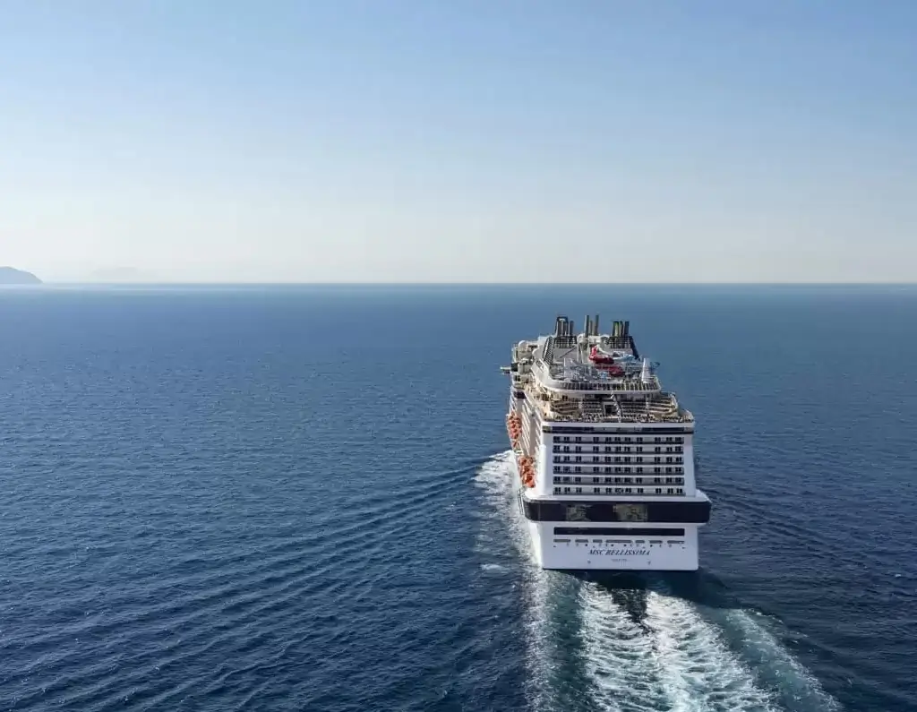 Le bateau de croisière MSC Bellissima