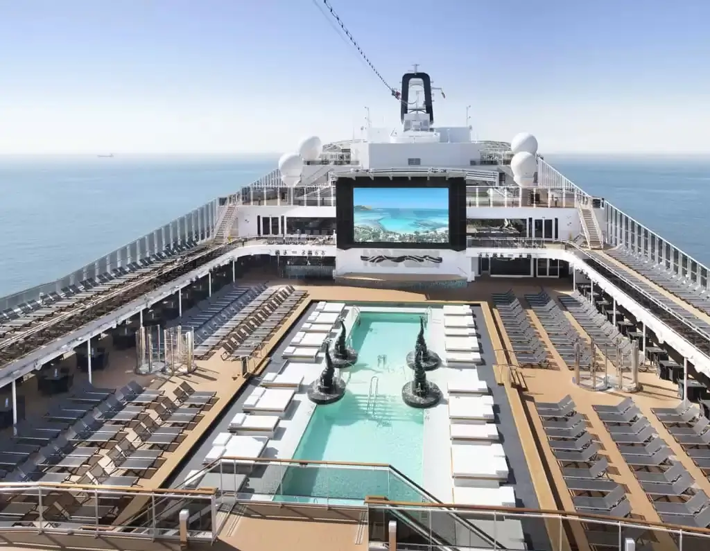 Le bateau de croisière MSC Bellissima