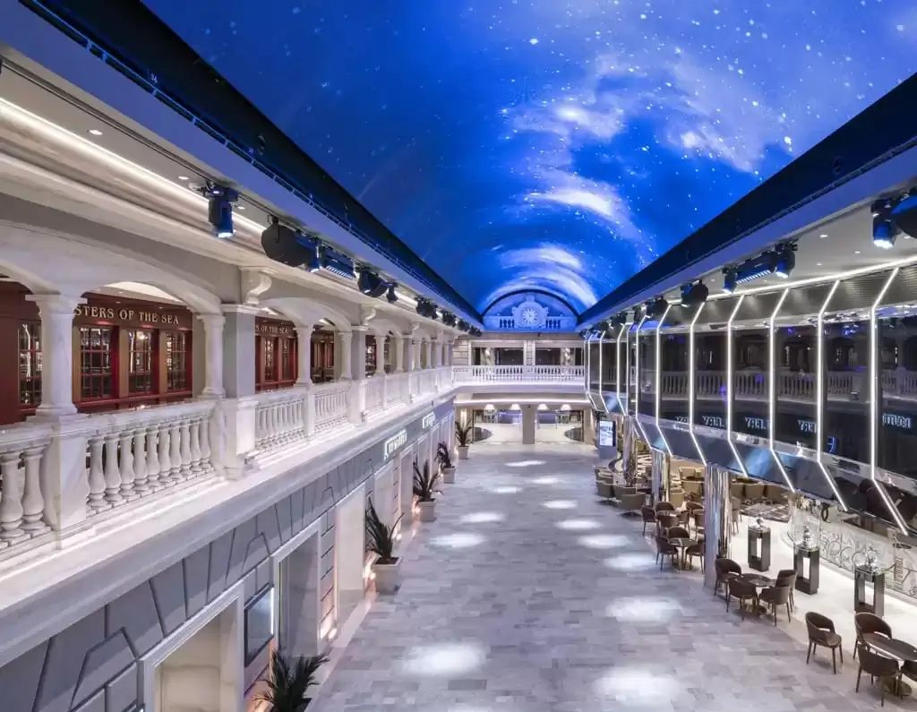 Le bateau de croisière MSC Bellissima