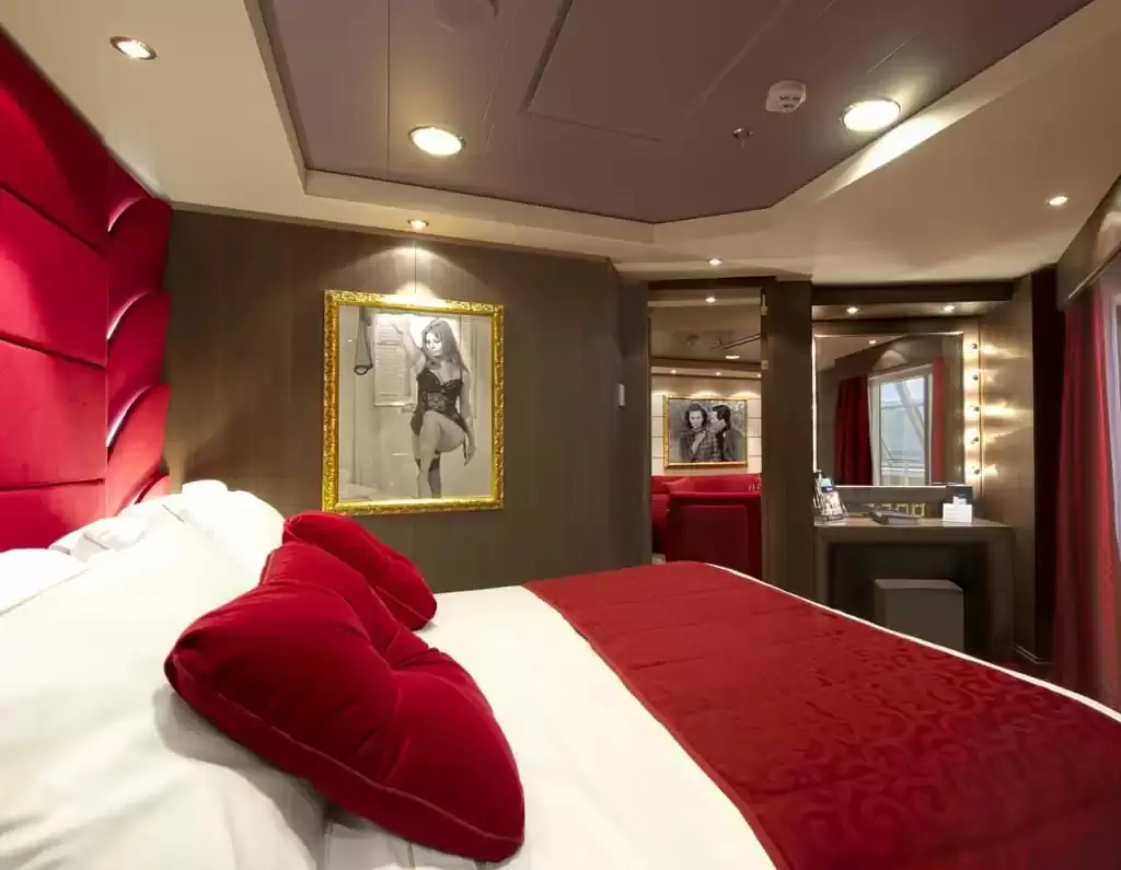 Cabine du bateau de croisière MSC Divina