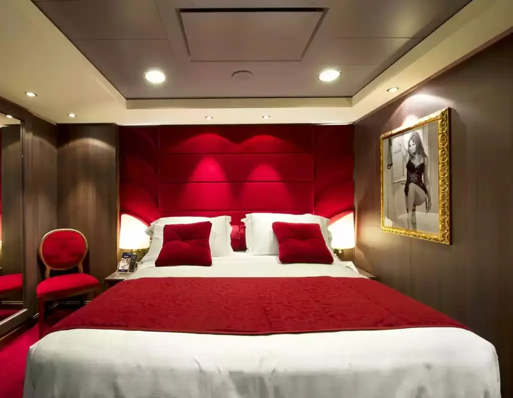 Cabine du bateau de croisière MSC Divina