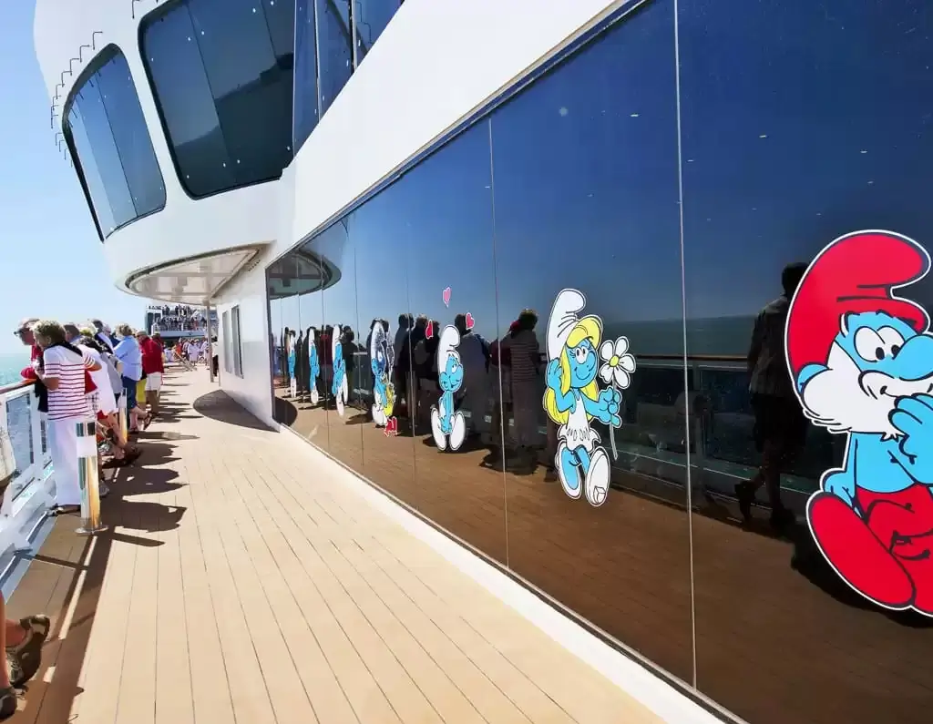 Le bateau de croisière MSC Divina