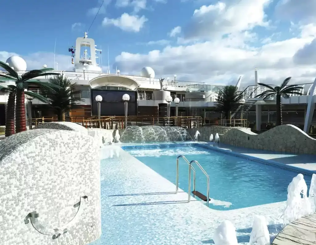 Activité à bord du bateau de croisière MSC Fantasia