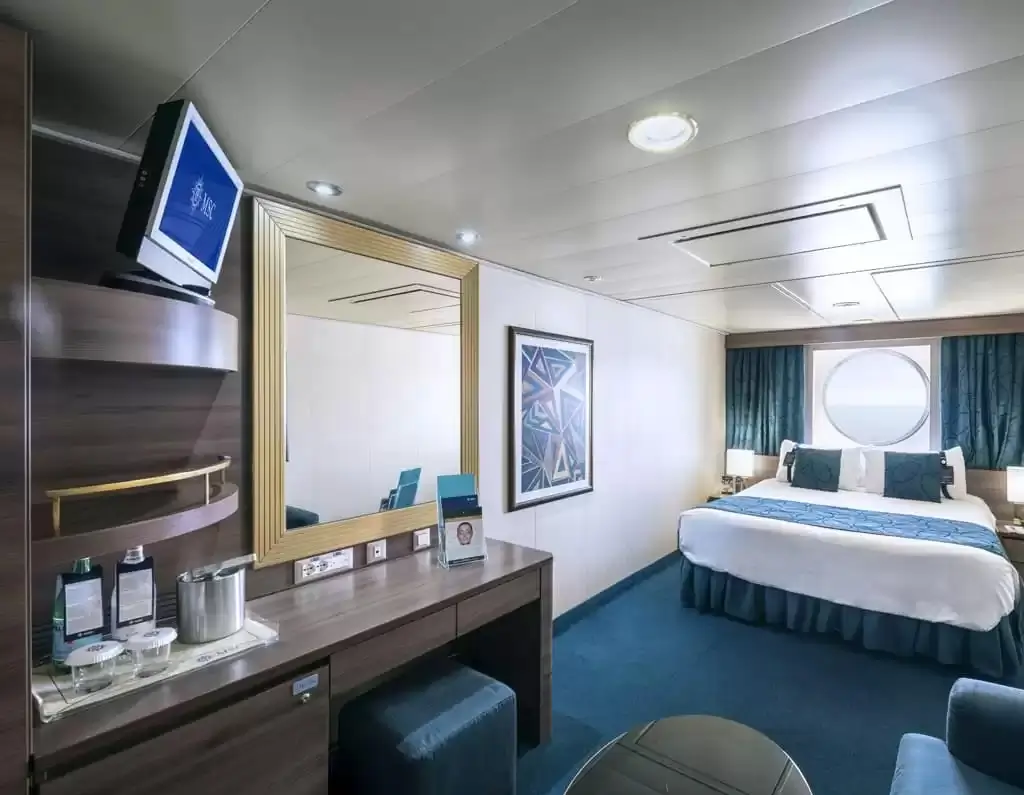 Cabine à bord du bateau de croisière MSC Fantasia