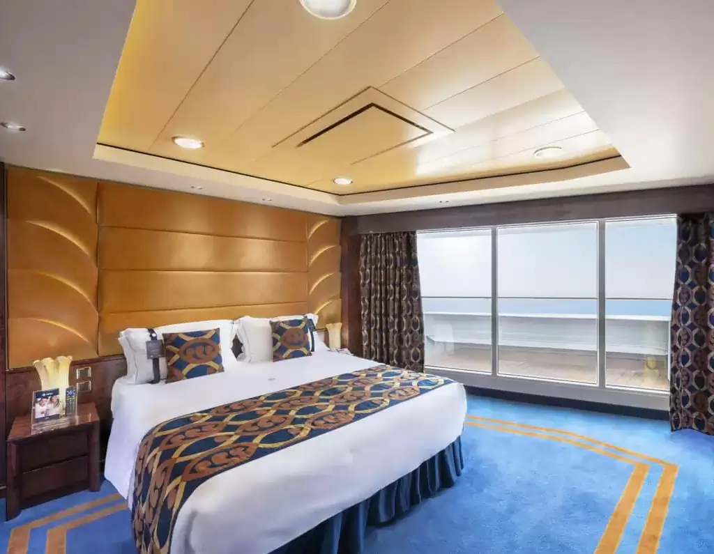 Cabine à bord du bateau de croisière MSC Fantasia