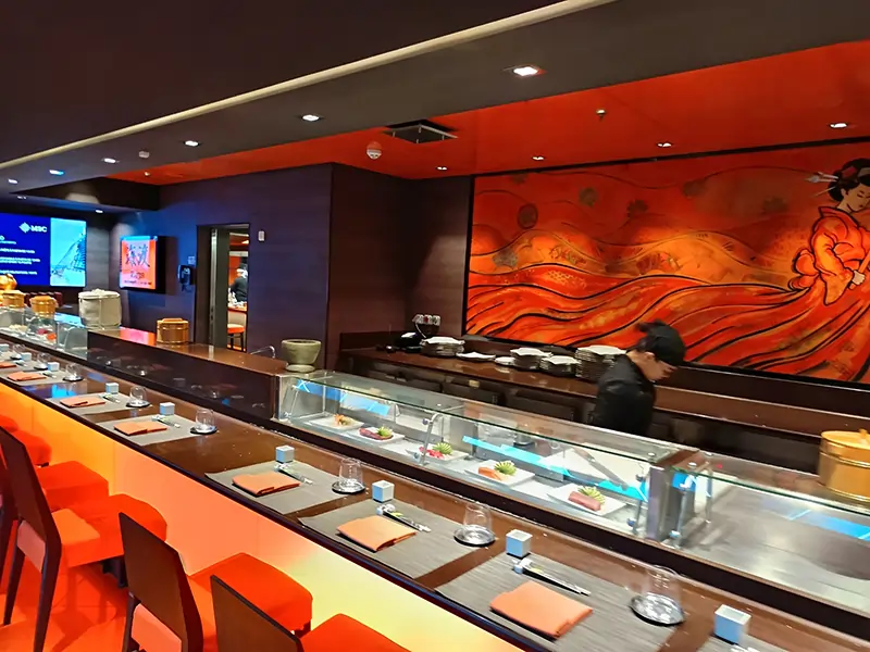 Sushi Bar MSC Grandiosa