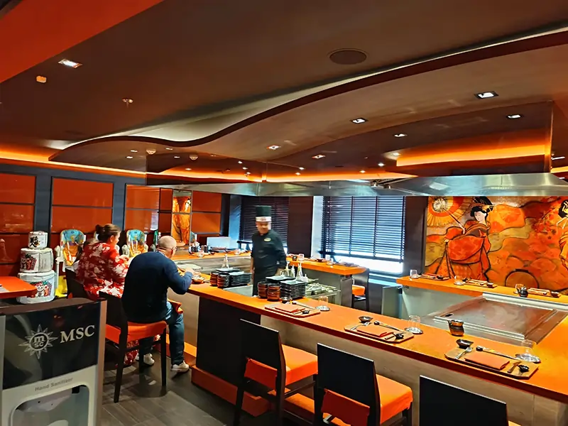 Sushi Bar MSC Grandiosa
