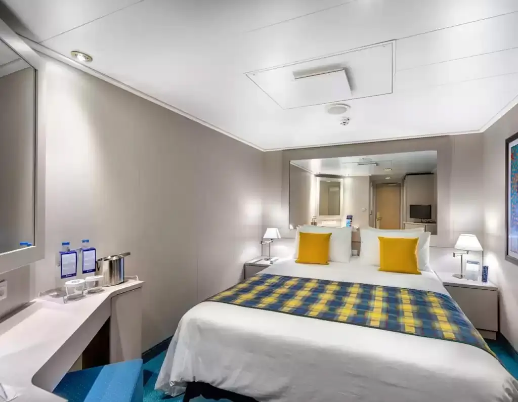 Cabine à bord du bateau de croisière MSC Lirica