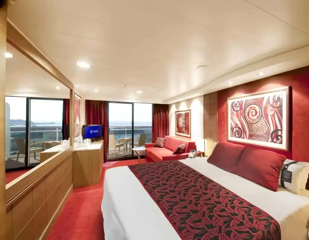 Cabine à bord du MSC Magnifica