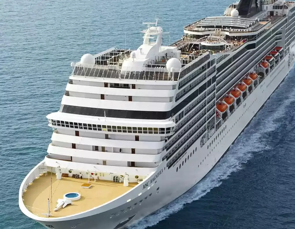 Le bateau de croisière MSC Magnifica
