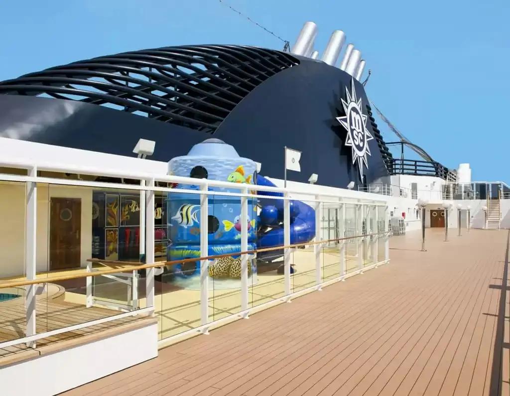 Le bateau de croisière MSC Magnifica