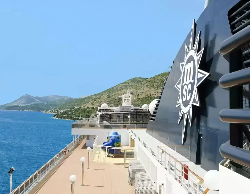 Le bateau de croisière MSC Magnifica