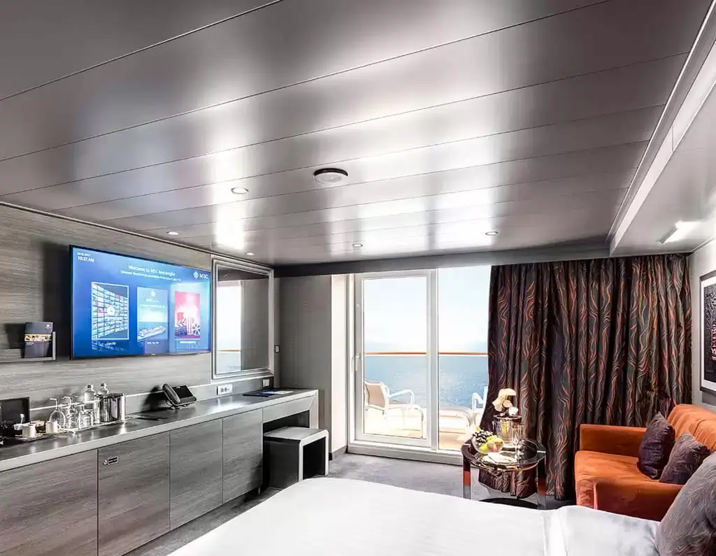 Cabine à bord du MSC Meraviglia