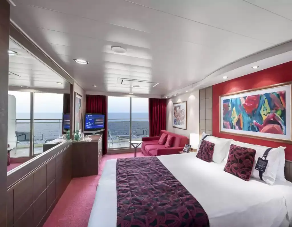Cabine à bord du bateau de croisière MSC Musica