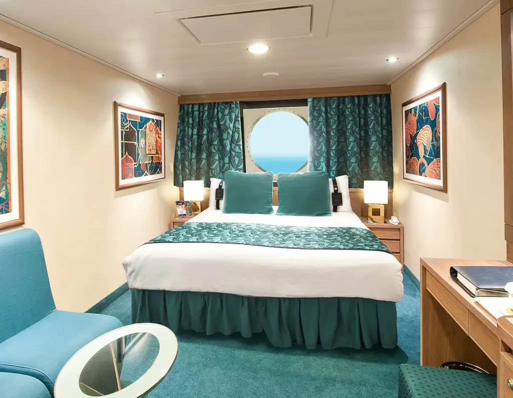 Cabine à bord du bateau de croisière MSC Musica