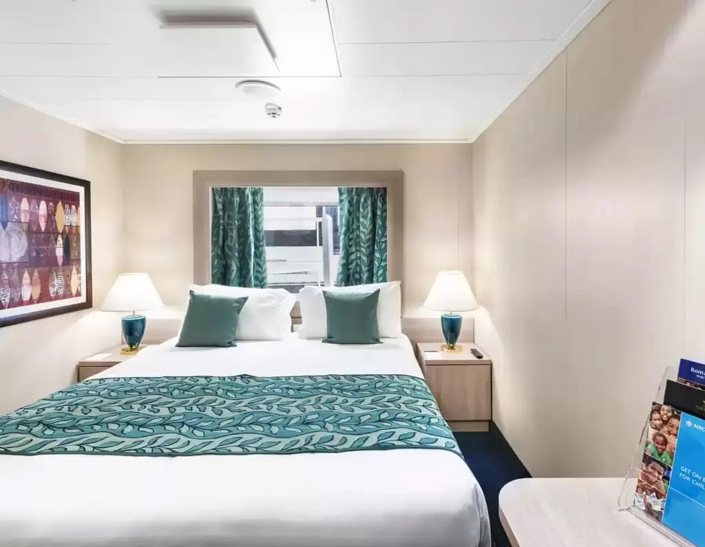 Cabine à bord du bateau de croisière MSC Opera