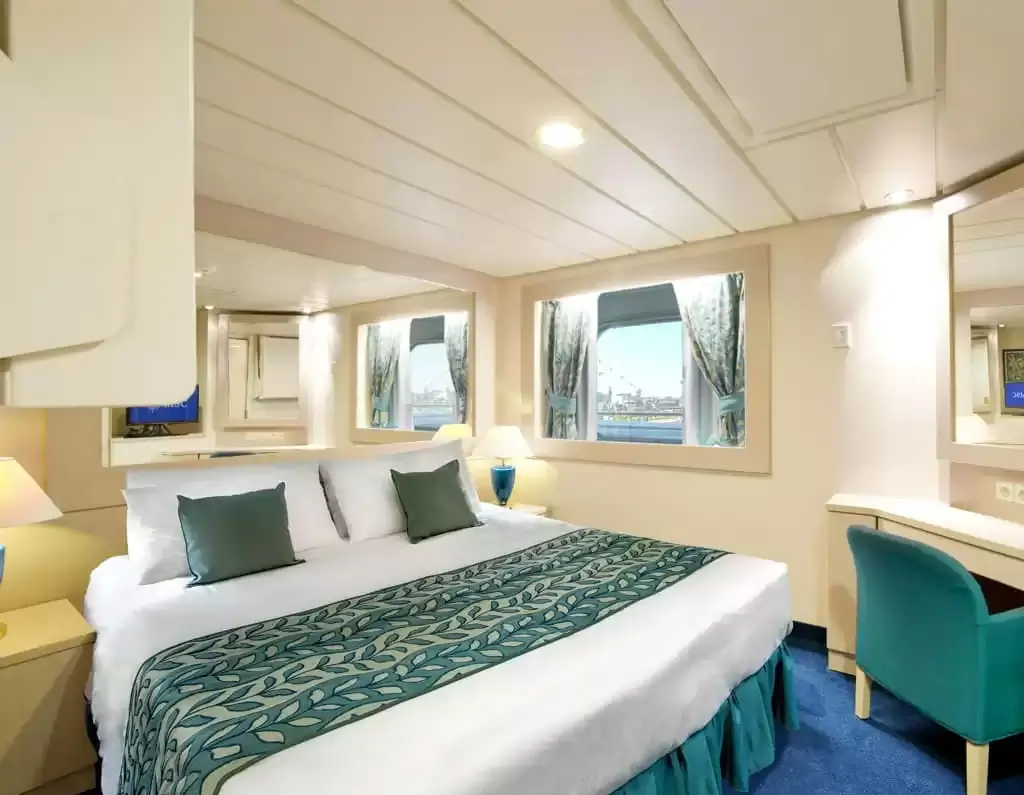 Cabine à bord du bateau de croisière MSC Opera