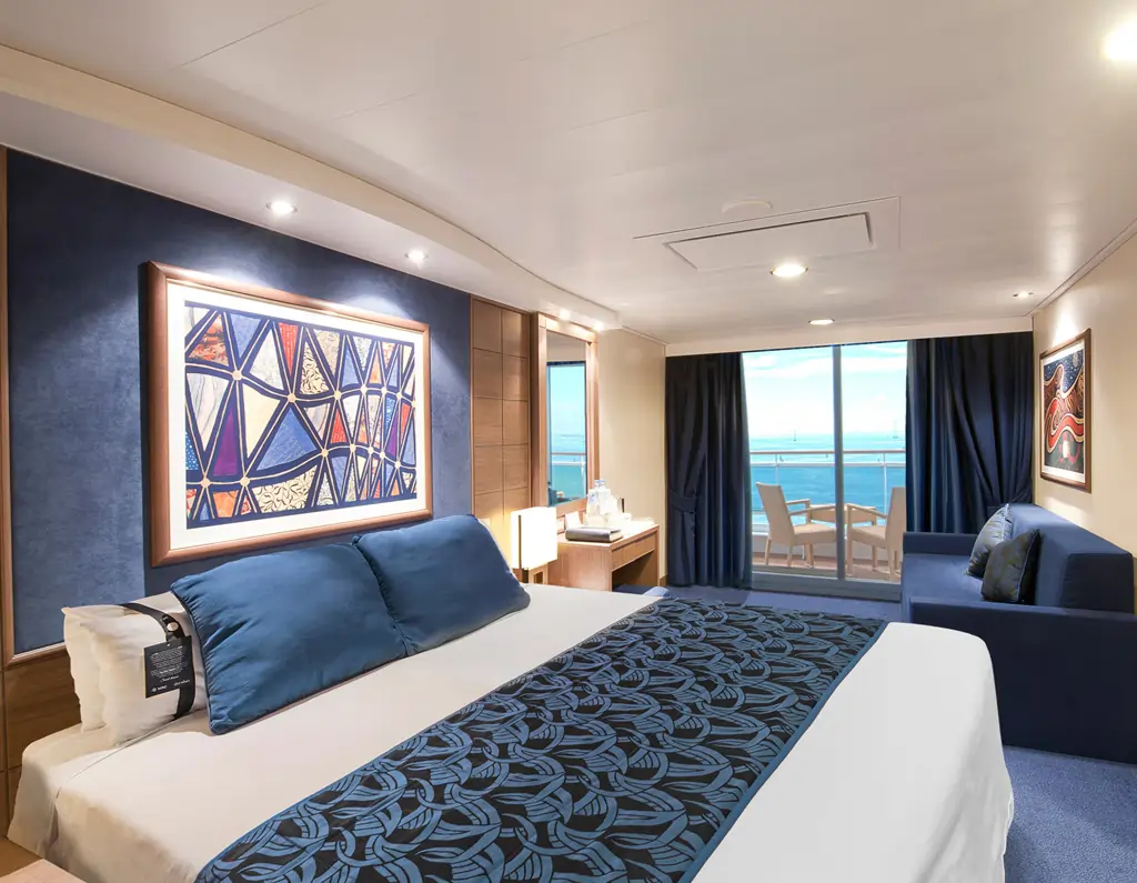 Cabine à bord du bateau de croisière MSC poesia