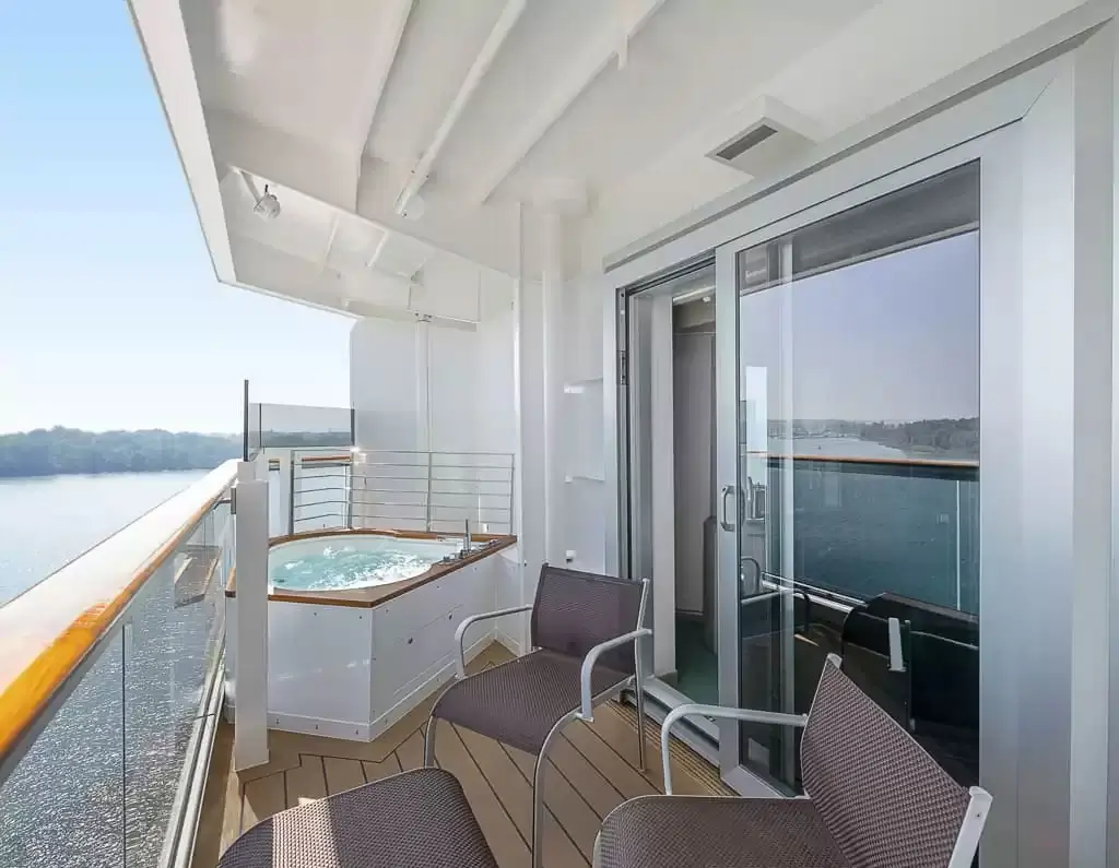 Cabine à bord du bateau de croisière MSC Seascape