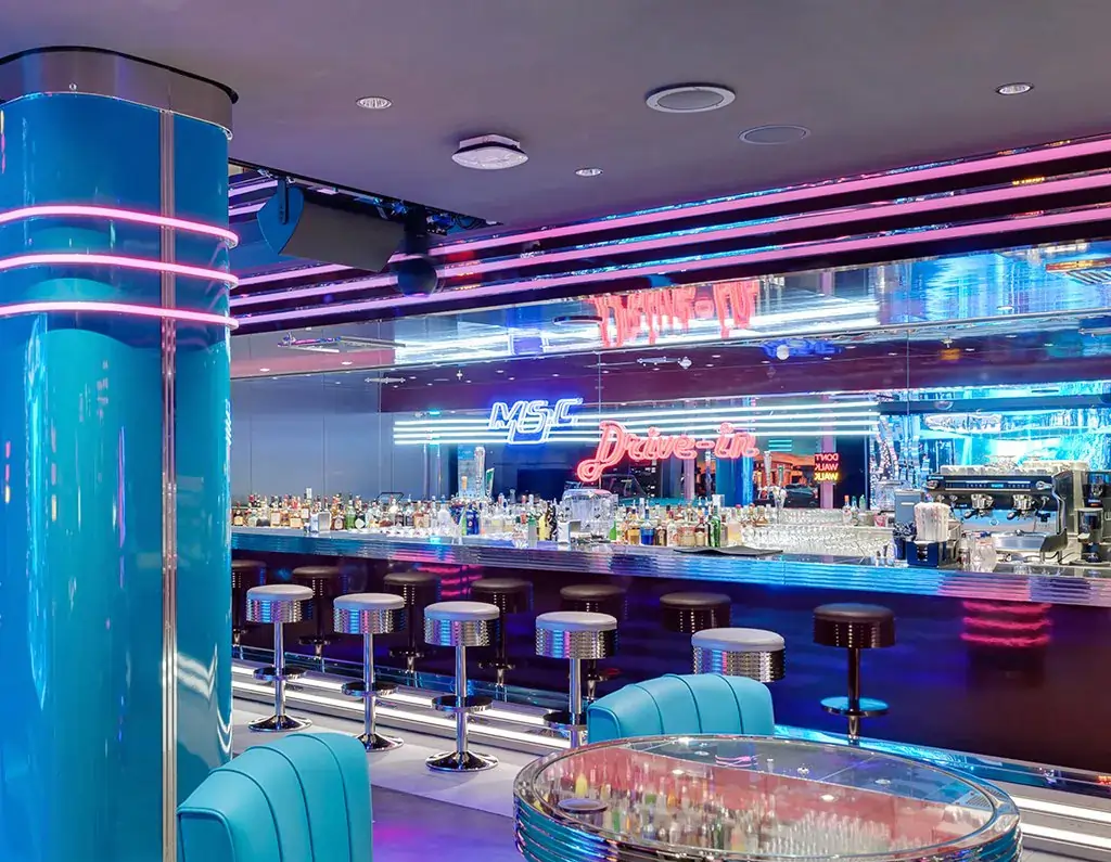 Garage Club Bar - MSC Seaside