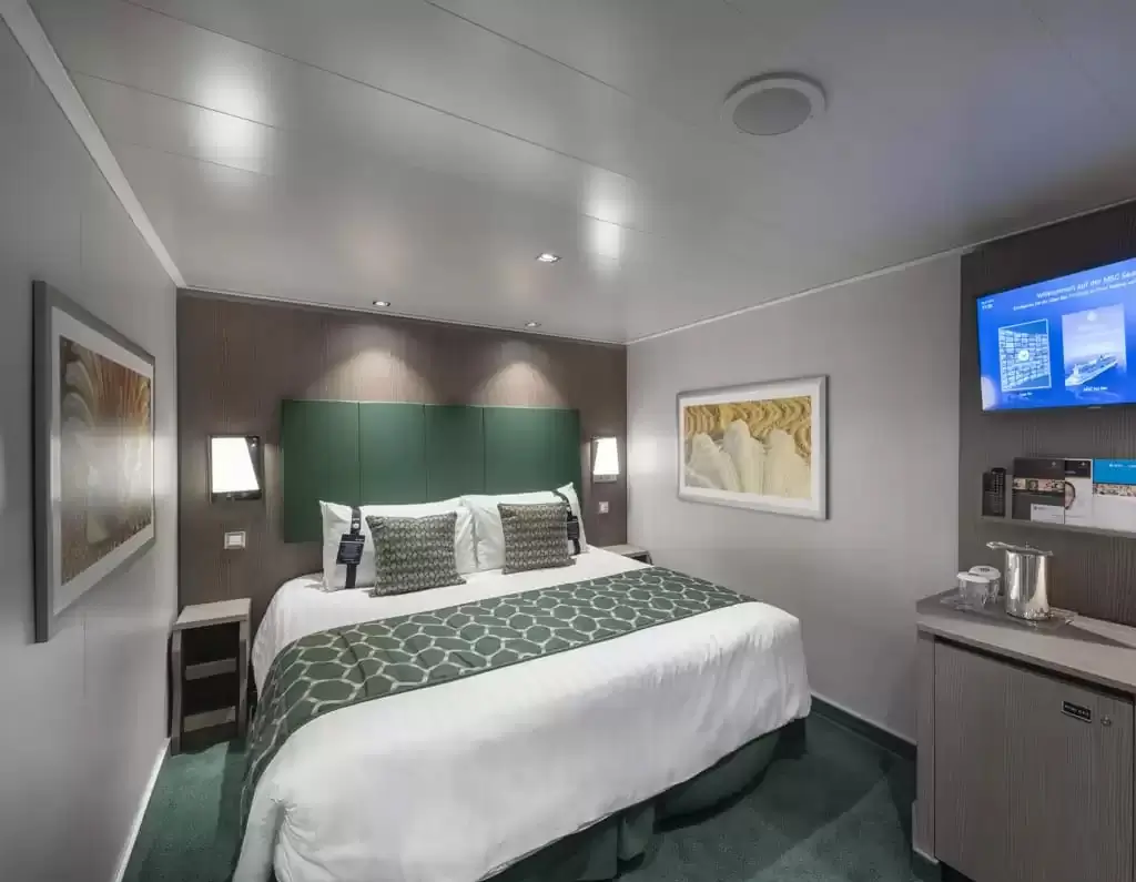 Cabine à bord du bateau de croisière MSC Seaview
