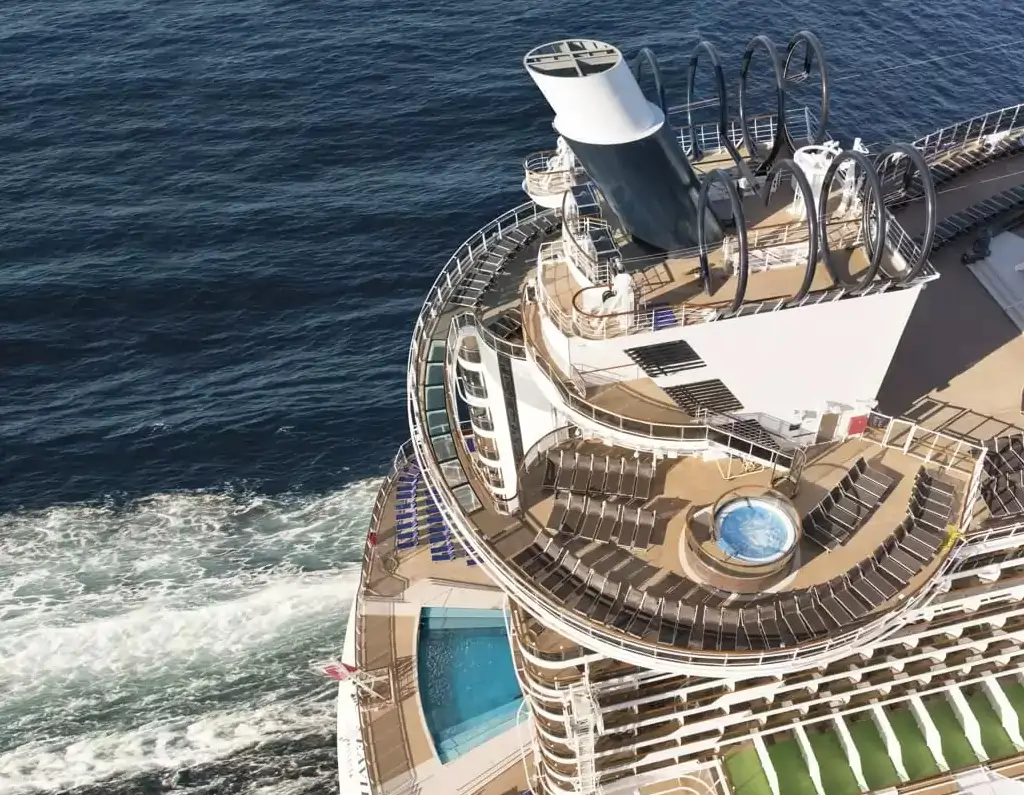 Le bateau de croisière MSC Seaview