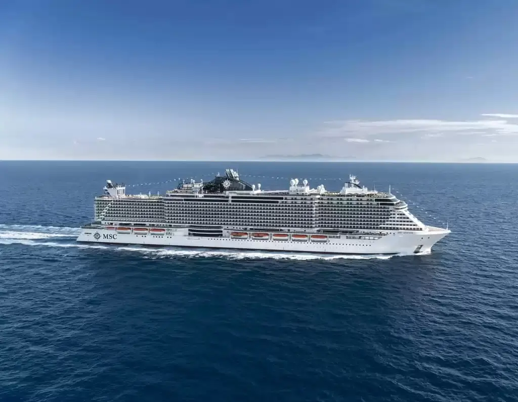Le bateau de croisière MSC Seaview
