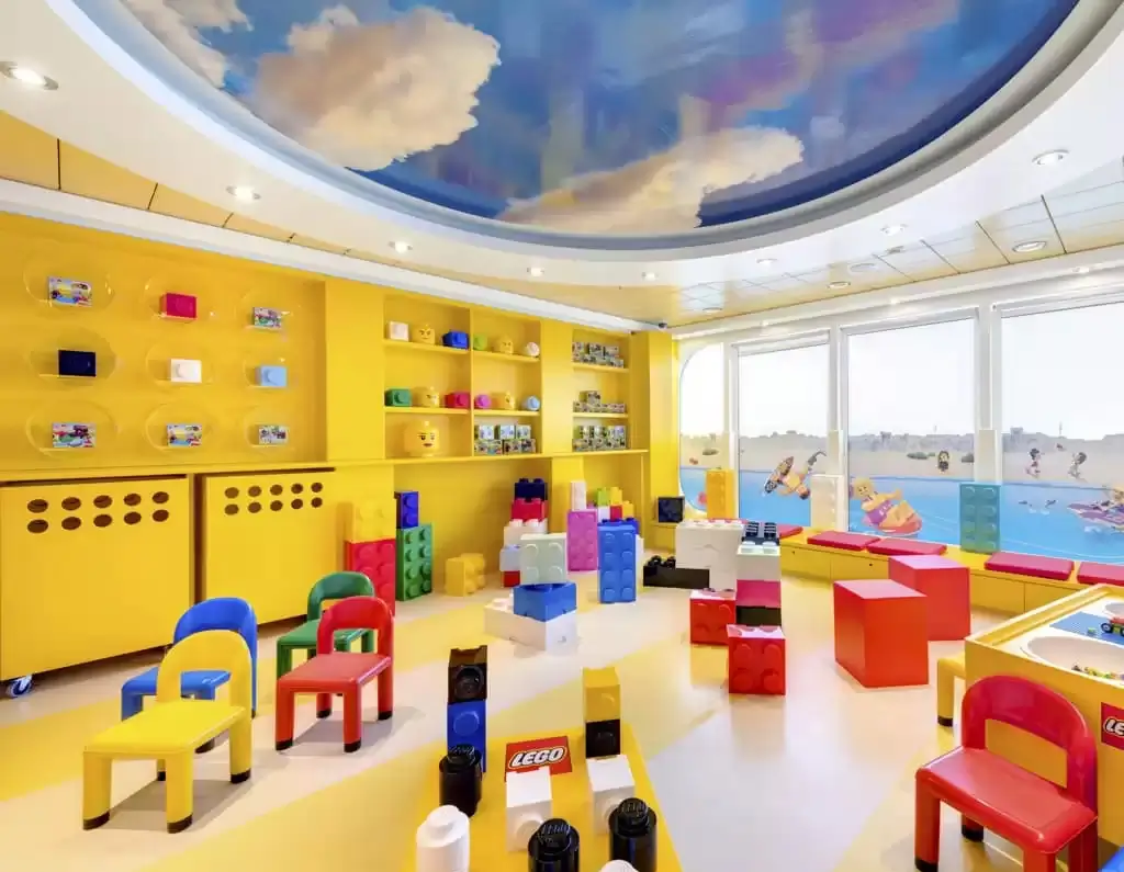 Activité à bord du bateau de croisière MSC Sinfonia