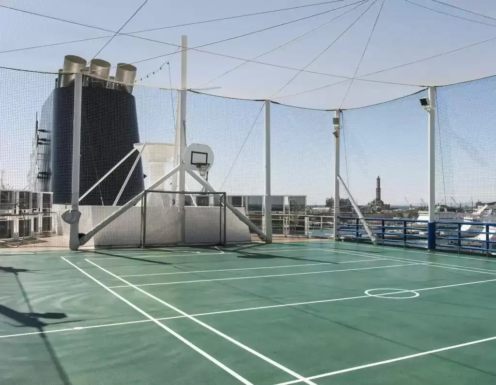 Activité à bord du bateau de croisière MSC Sinfonia