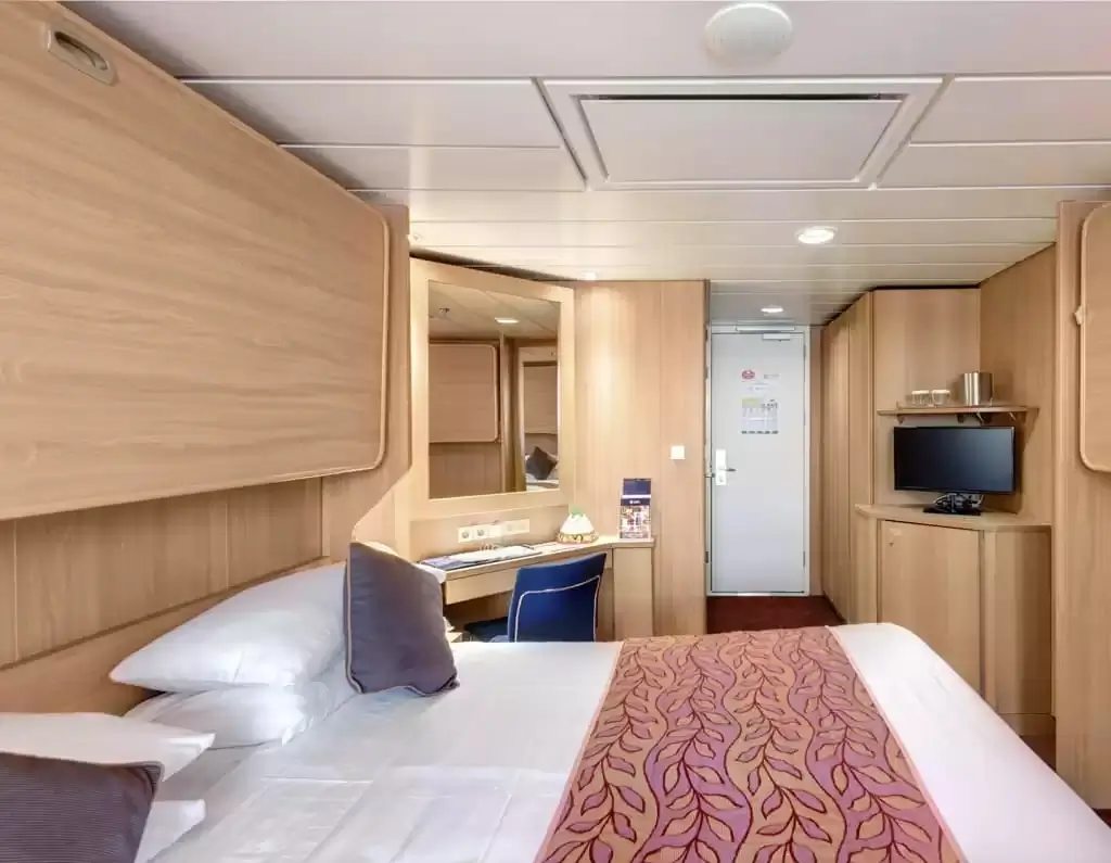 Cabine à bord du bateau de croisière MSC Sinfonia