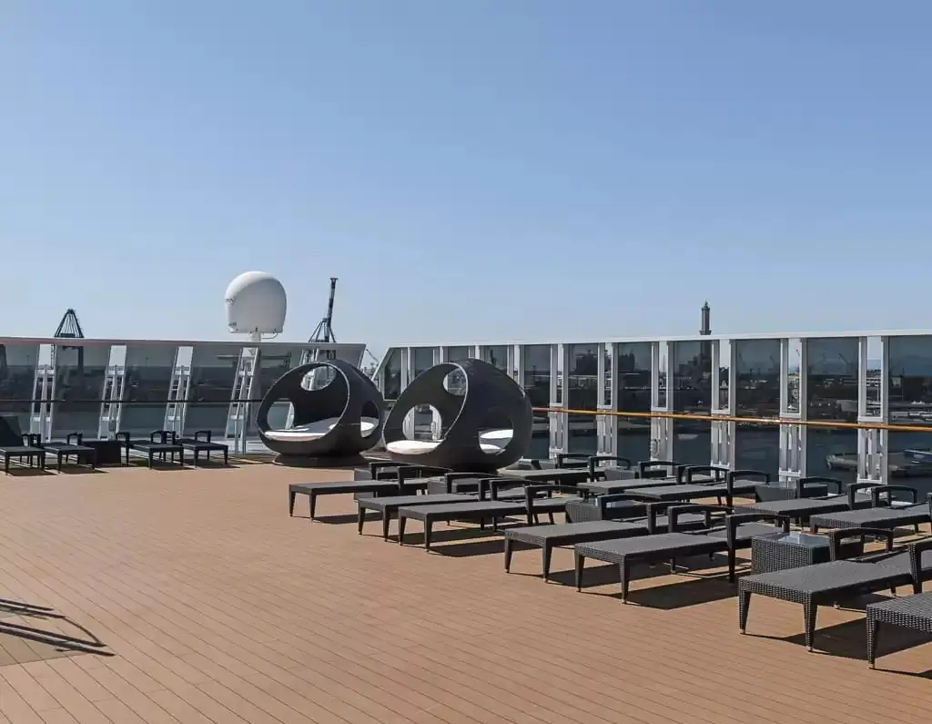 Le bateau de croisière MSC Sinfonia