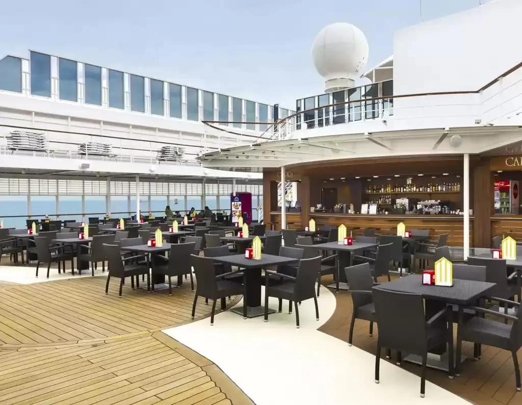 Le bateau de croisière MSC Sinfonia