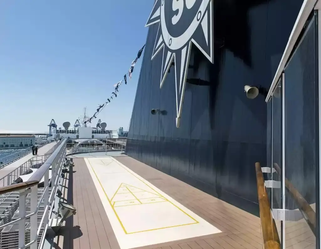 Le bateau de croisière MSC Sinfonia