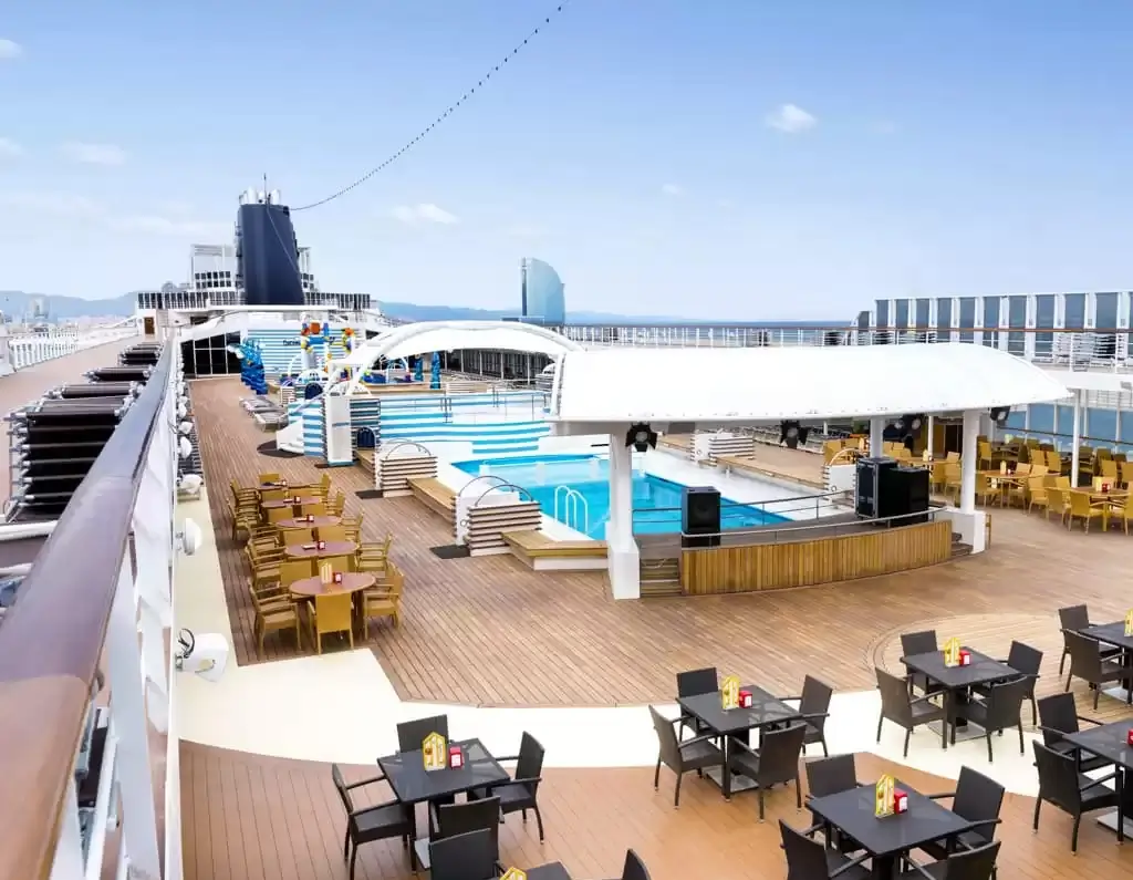 Le bateau de croisière MSC Sinfonia